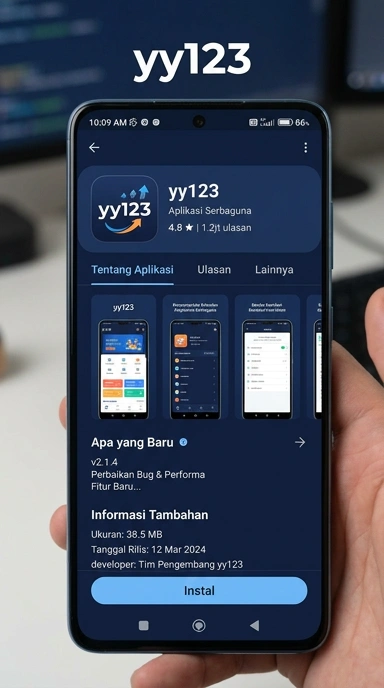 Tampilan halaman APK yy123